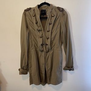Vintage 90’s Military Style Embellished Jacket ~ SIZE Medium~